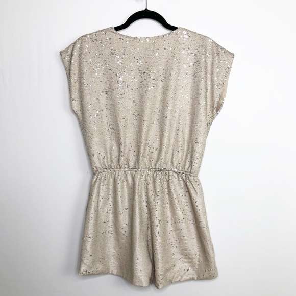 HONEY punch golden sequin romper - Picture 9 of 12